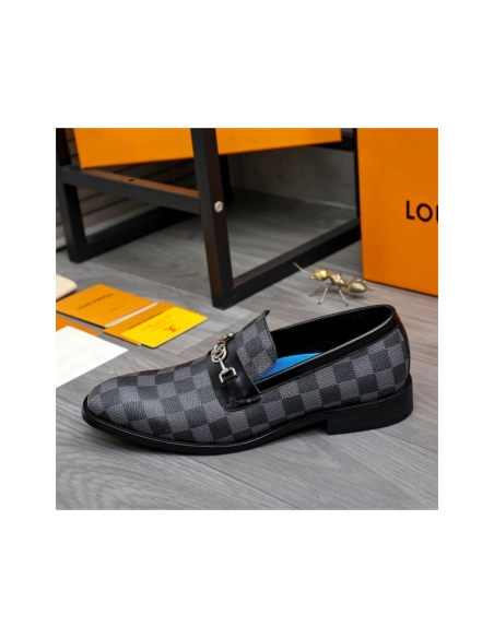 Louis Vuitton leather shoes 111,Louis Vuitton Leather Shoes,LOUIS VUITTON Sneakers,Business Shoes