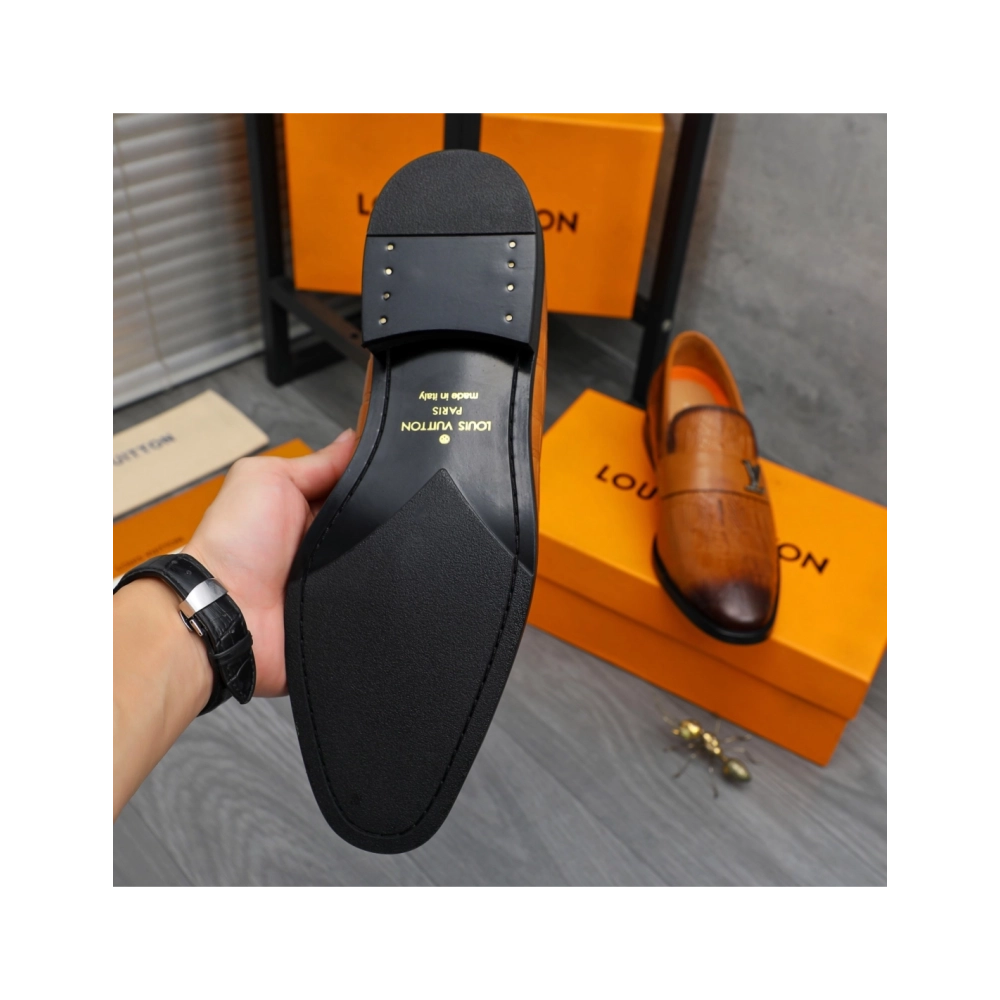 Louis Vuitton leather shoes 107,Louis Vuitton Leather Shoes,LOUIS VUITTON Sneakers,Business Shoes