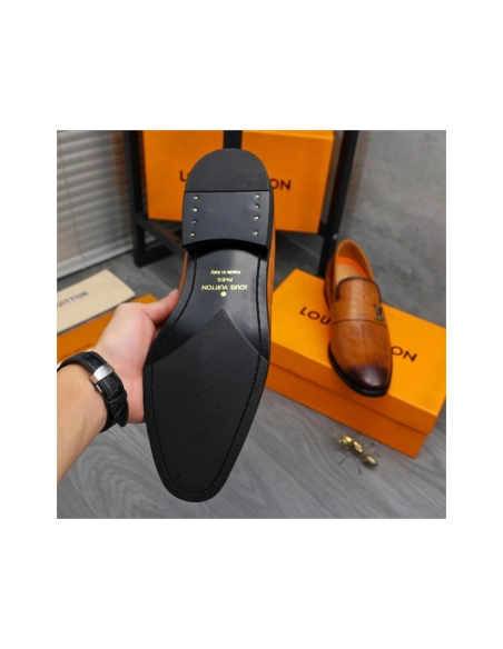 Louis Vuitton leather shoes 107,Louis Vuitton Leather Shoes,LOUIS VUITTON Sneakers,Business Shoes