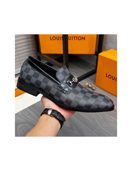 Louis Vuitton leather shoes 111,Louis Vuitton Leather Shoes,LOUIS VUITTON Sneakers,Business Shoes