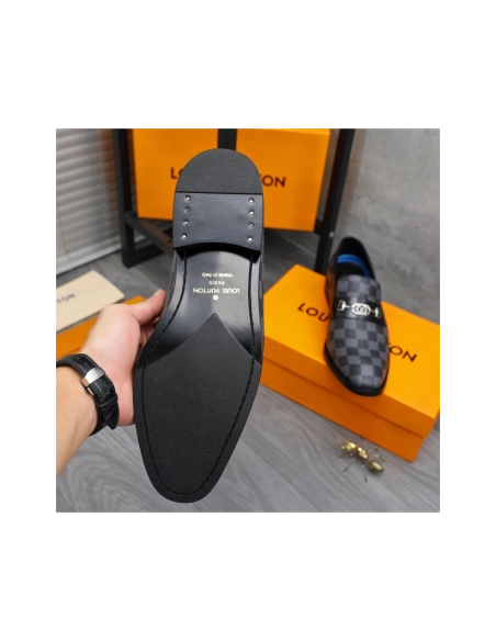 Louis Vuitton leather shoes 111,Louis Vuitton Leather Shoes,LOUIS VUITTON Sneakers,Business Shoes