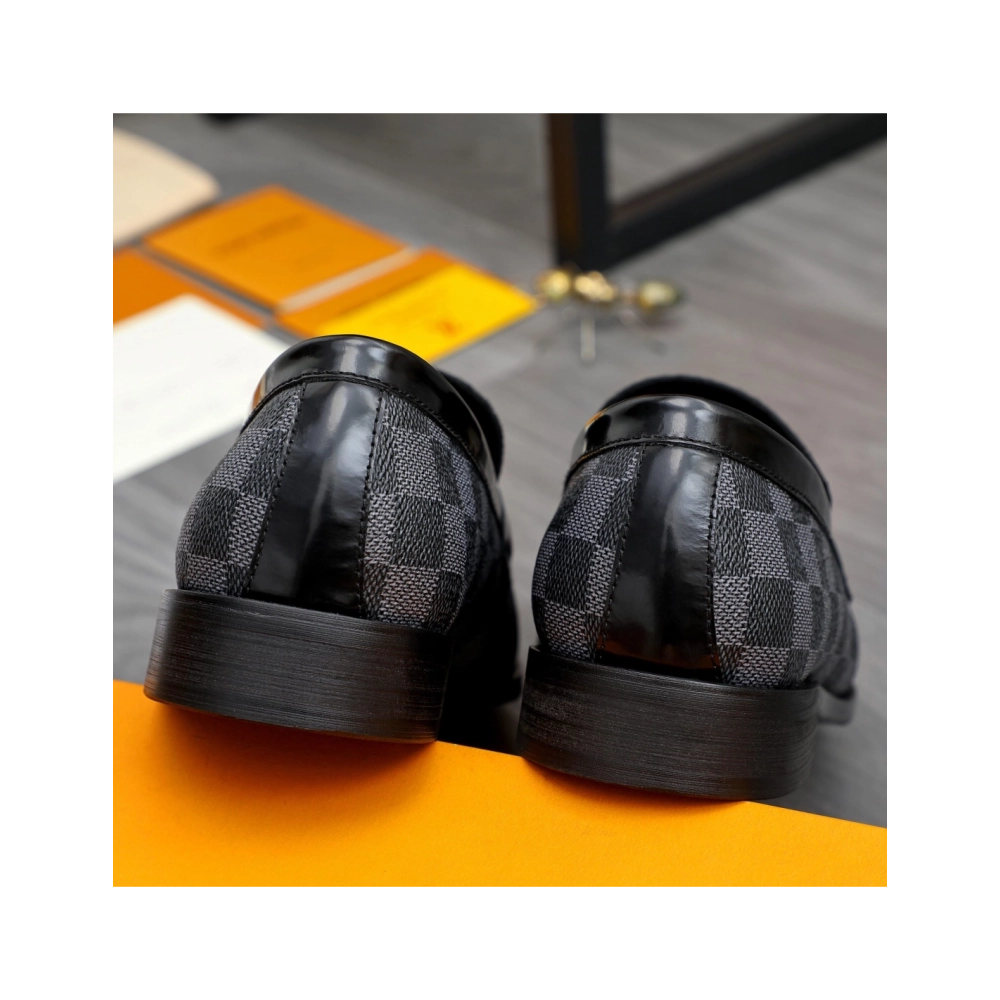 Louis Vuitton leather shoes 111,Louis Vuitton Leather Shoes,LOUIS VUITTON Sneakers,Business Shoes