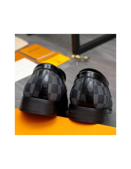 Louis Vuitton leather shoes 111,Louis Vuitton Leather Shoes,LOUIS VUITTON Sneakers,Business Shoes