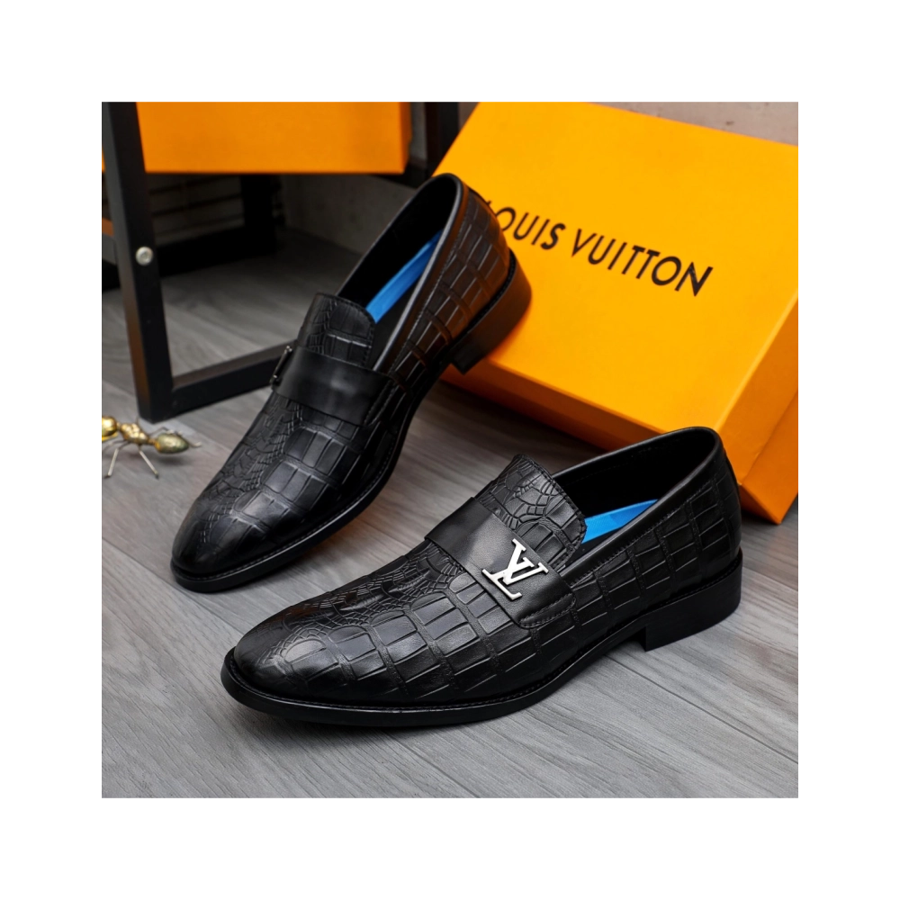 Louis Vuitton leather shoes 108,Louis Vuitton Leather Shoes,LOUIS VUITTON Sneakers,Business Shoes