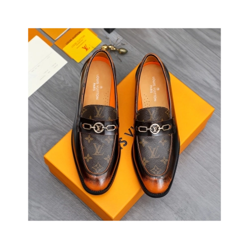 Louis Vuitton leather shoes 112,Louis Vuitton Leather Shoes,LOUIS VUITTON Sneakers,Business Shoes