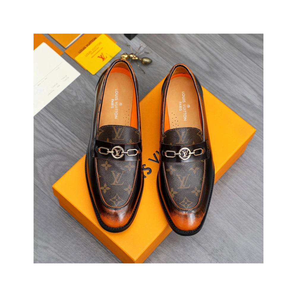 Louis Vuitton leather shoes 112,Louis Vuitton Leather Shoes,LOUIS VUITTON Sneakers,Business Shoes
