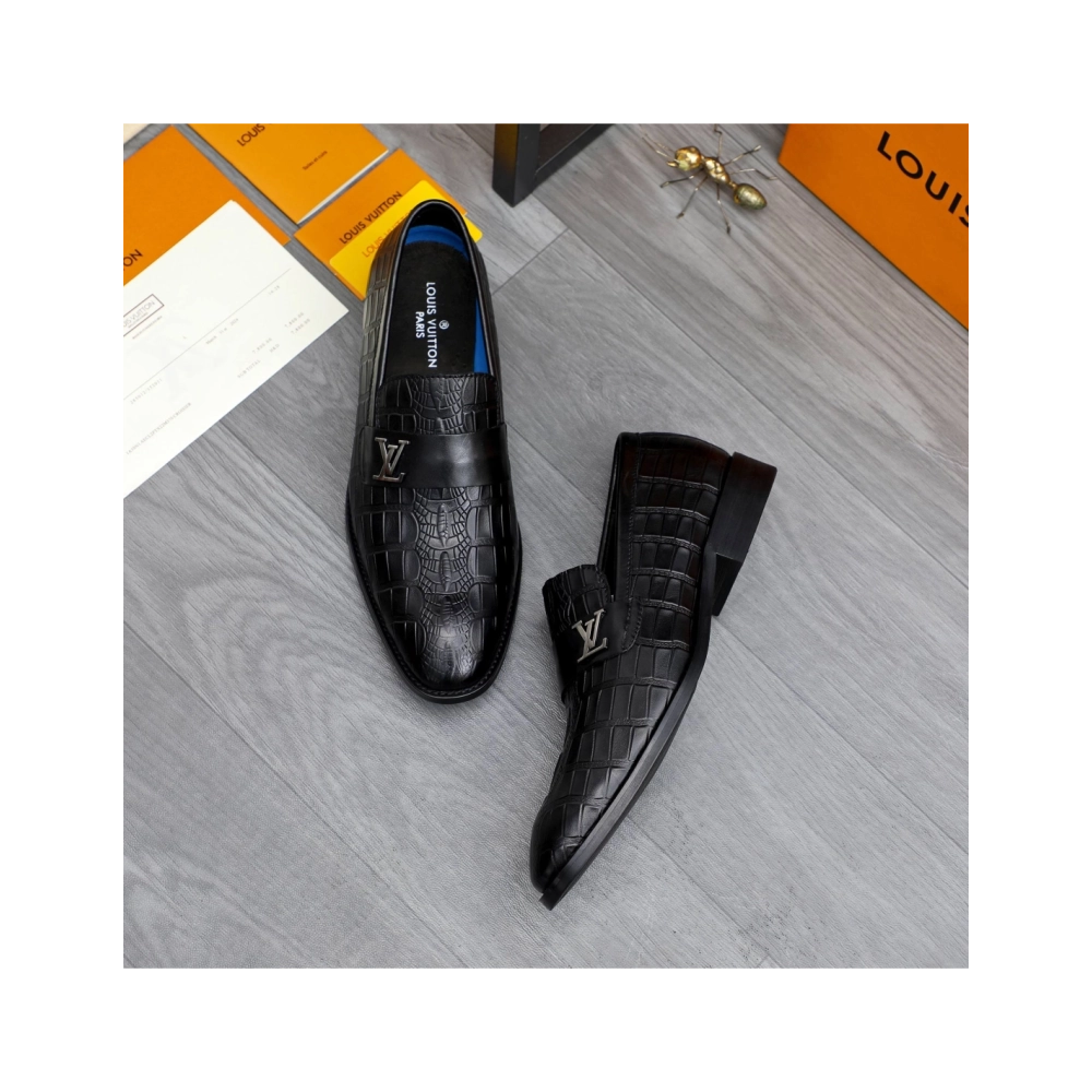 Louis Vuitton leather shoes 108,Louis Vuitton Leather Shoes,LOUIS VUITTON Sneakers,Business Shoes