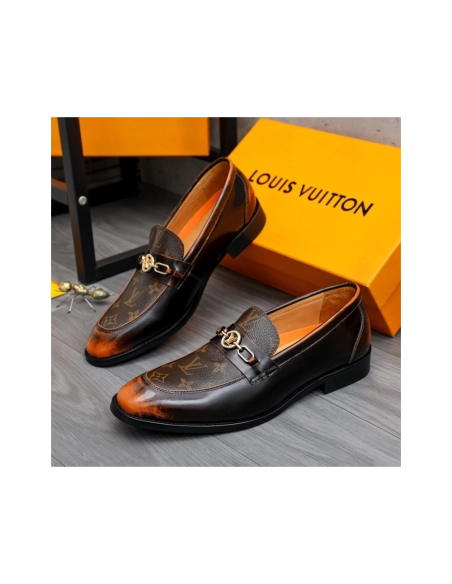 Louis Vuitton leather shoes 112,Louis Vuitton Leather Shoes,LOUIS VUITTON Sneakers,Business Shoes
