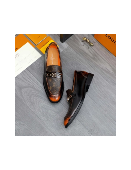 Louis Vuitton leather shoes 112,Louis Vuitton Leather Shoes,LOUIS VUITTON Sneakers,Business Shoes