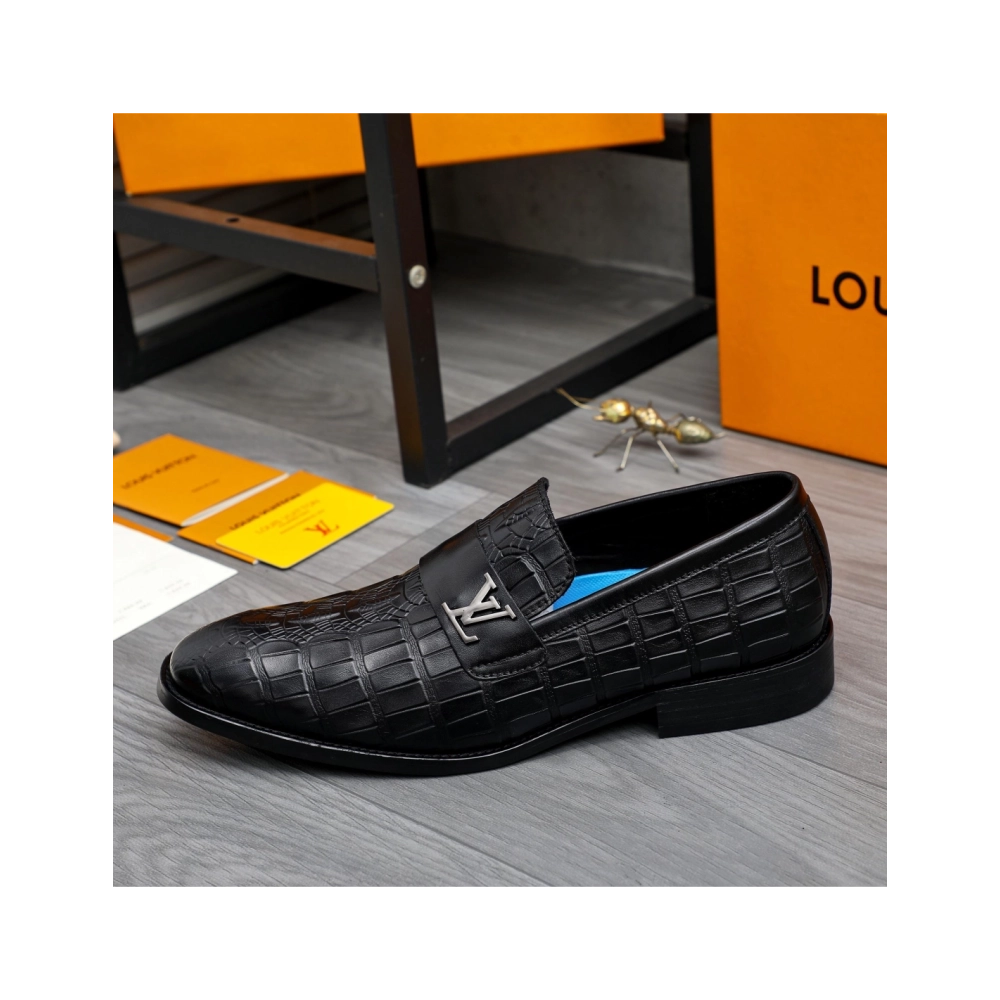 Louis Vuitton leather shoes 108,Louis Vuitton Leather Shoes,LOUIS VUITTON Sneakers,Business Shoes