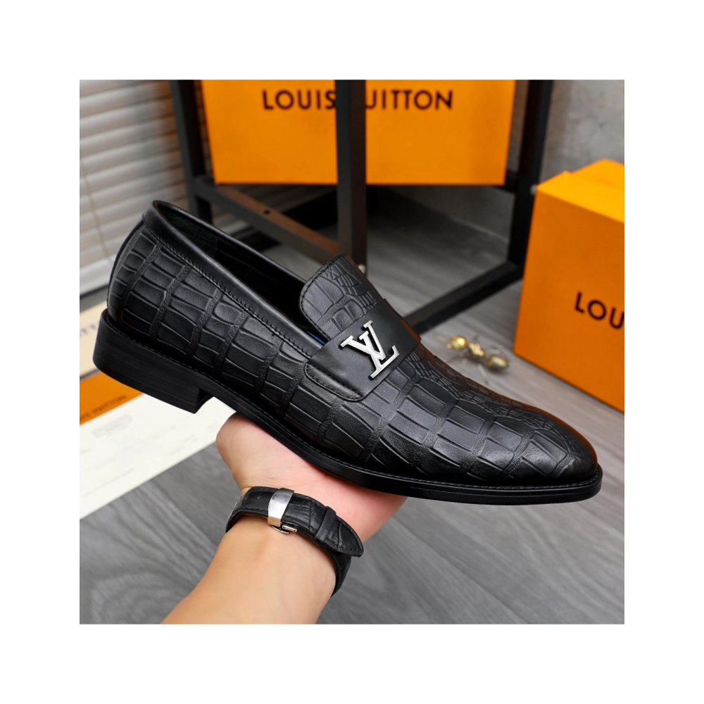 Louis Vuitton leather shoes 108,Louis Vuitton Leather Shoes,LOUIS VUITTON Sneakers,Business Shoes