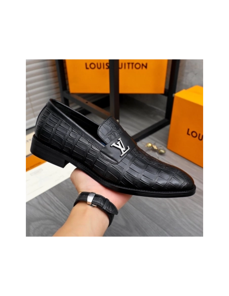 Louis Vuitton leather shoes 108,Louis Vuitton Leather Shoes,LOUIS VUITTON Sneakers,Business Shoes