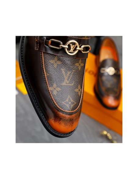 Louis Vuitton leather shoes 112,Louis Vuitton Leather Shoes,LOUIS VUITTON Sneakers,Business Shoes