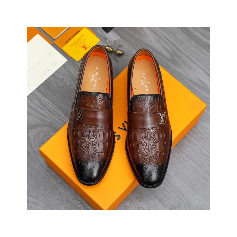 Louis Vuitton leather shoes 109,Louis Vuitton Leather Shoes,LOUIS VUITTON Sneakers,Business Shoes
