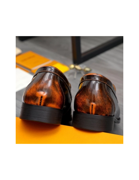 Louis Vuitton leather shoes 112,Louis Vuitton Leather Shoes,LOUIS VUITTON Sneakers,Business Shoes