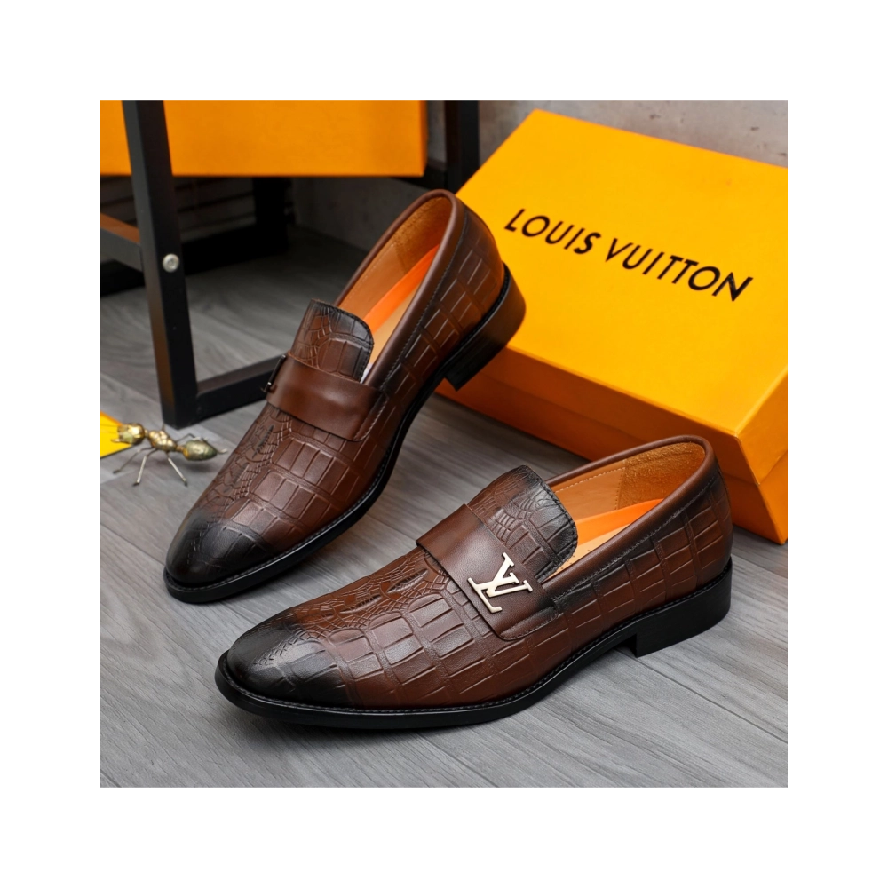 Louis Vuitton leather shoes 109,Louis Vuitton Leather Shoes,LOUIS VUITTON Sneakers,Business Shoes