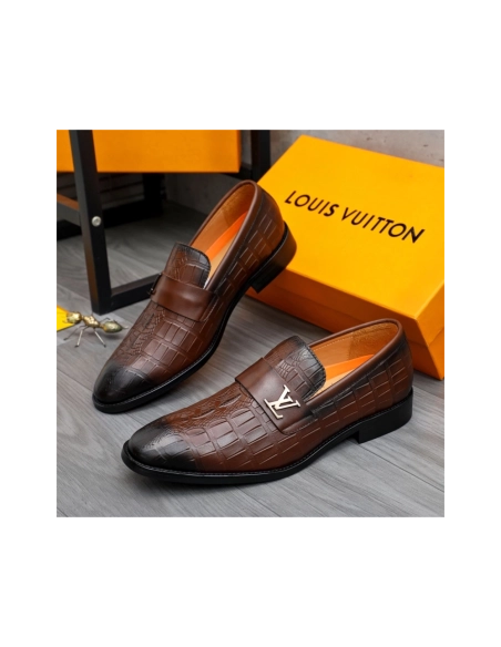 Louis Vuitton leather shoes 109,Louis Vuitton Leather Shoes,LOUIS VUITTON Sneakers,Business Shoes
