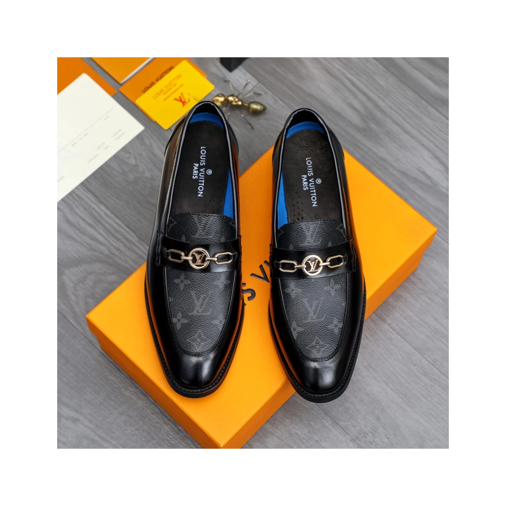 Louis Vuitton leather shoes 113,Louis Vuitton Leather Shoes,LOUIS VUITTON Sneakers,Business Shoes