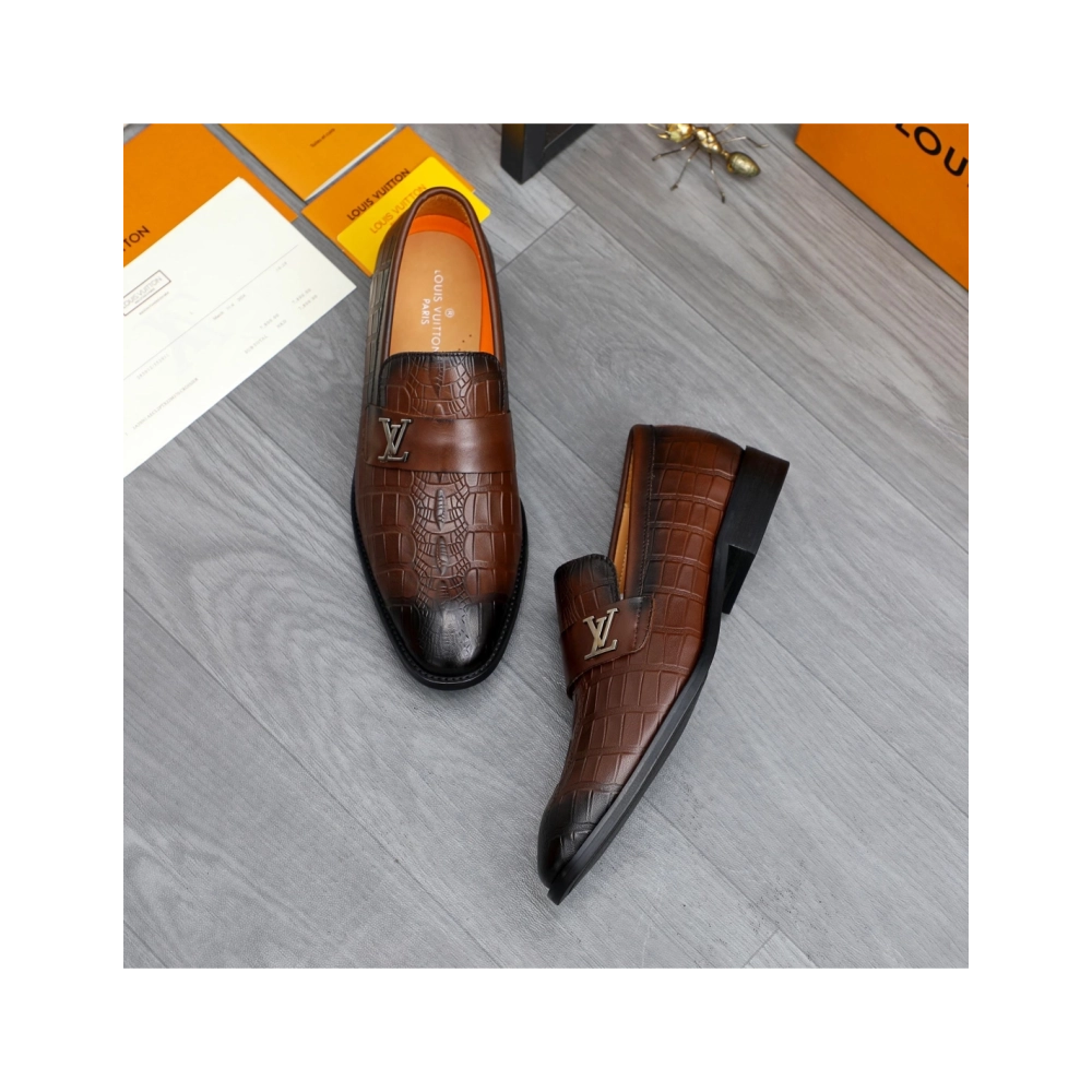 Louis Vuitton leather shoes 109,Louis Vuitton Leather Shoes,LOUIS VUITTON Sneakers,Business Shoes
