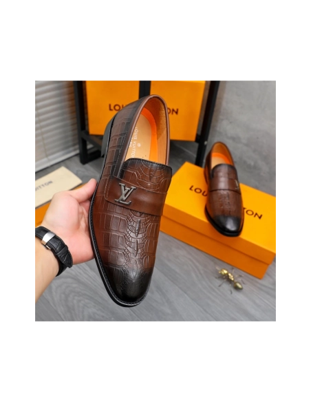 Louis Vuitton leather shoes 109,Louis Vuitton Leather Shoes,LOUIS VUITTON Sneakers,Business Shoes
