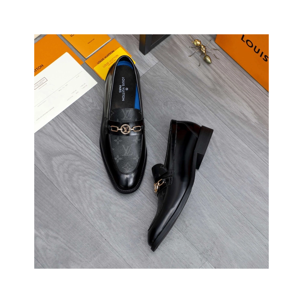 Louis Vuitton leather shoes 113,Louis Vuitton Leather Shoes,LOUIS VUITTON Sneakers,Business Shoes