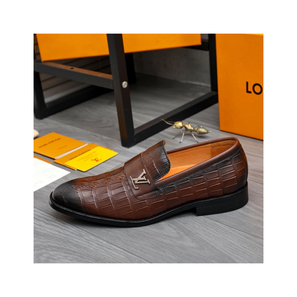 Louis Vuitton leather shoes 109,Louis Vuitton Leather Shoes,LOUIS VUITTON Sneakers,Business Shoes