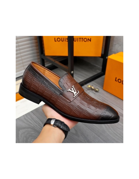 Louis Vuitton leather shoes 109,Louis Vuitton Leather Shoes,LOUIS VUITTON Sneakers,Business Shoes