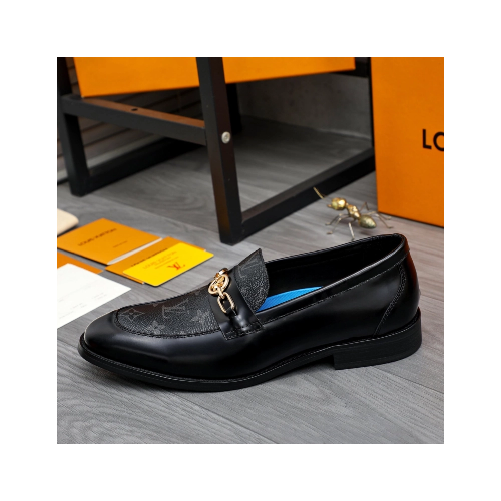 Louis Vuitton leather shoes 113,Louis Vuitton Leather Shoes,LOUIS VUITTON Sneakers,Business Shoes