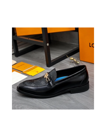 Louis Vuitton leather shoes 113,Louis Vuitton Leather Shoes,LOUIS VUITTON Sneakers,Business Shoes