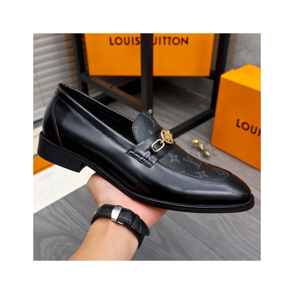 Louis Vuitton leather shoes 113,Louis Vuitton Leather Shoes,LOUIS VUITTON Sneakers,Business Shoes