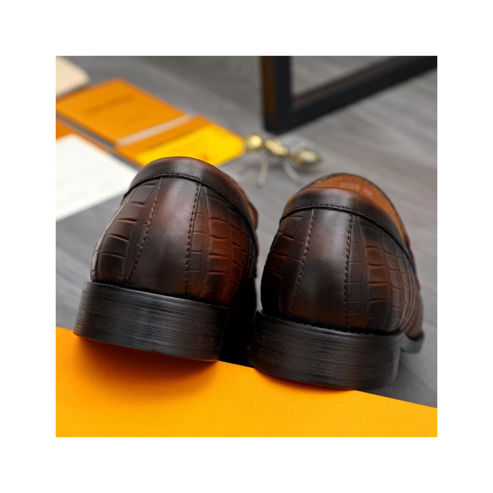 Louis Vuitton leather shoes 109,Louis Vuitton Leather Shoes,LOUIS VUITTON Sneakers,Business Shoes