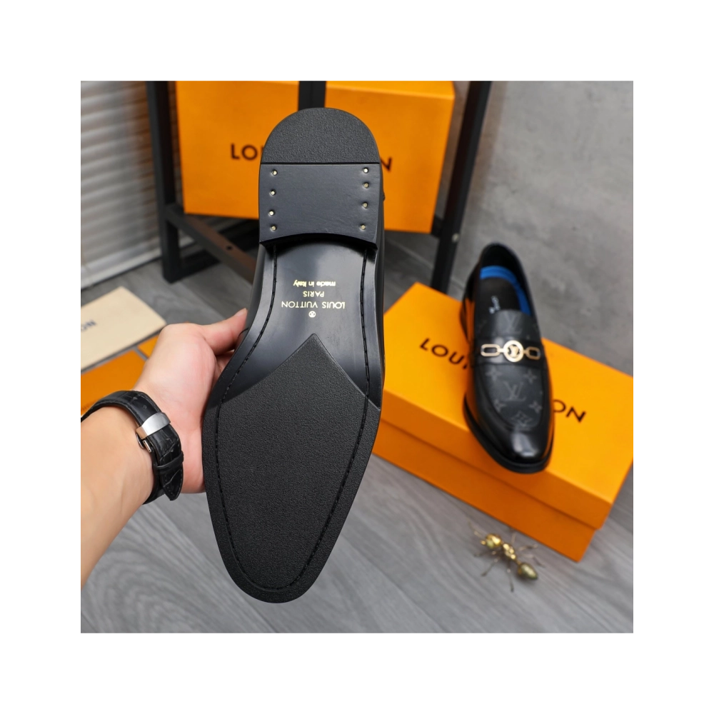 Louis Vuitton leather shoes 113,Louis Vuitton Leather Shoes,LOUIS VUITTON Sneakers,Business Shoes