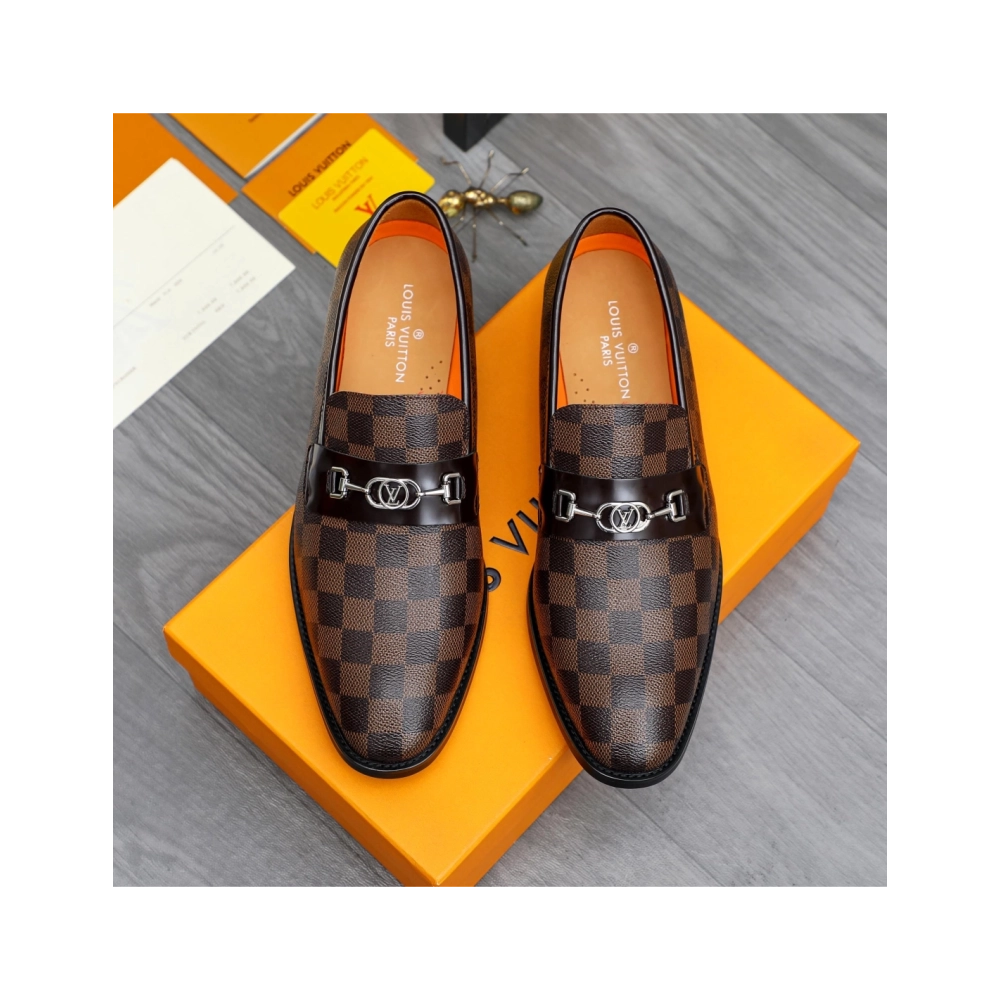 Louis Vuitton leather shoes 110,Louis Vuitton Leather Shoes,LOUIS VUITTON Sneakers,Business Shoes