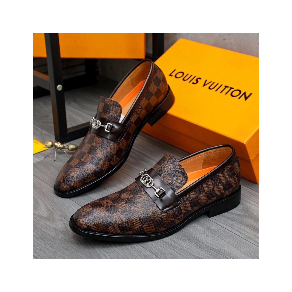 Louis Vuitton leather shoes 110,Louis Vuitton Leather Shoes,LOUIS VUITTON Sneakers,Business Shoes