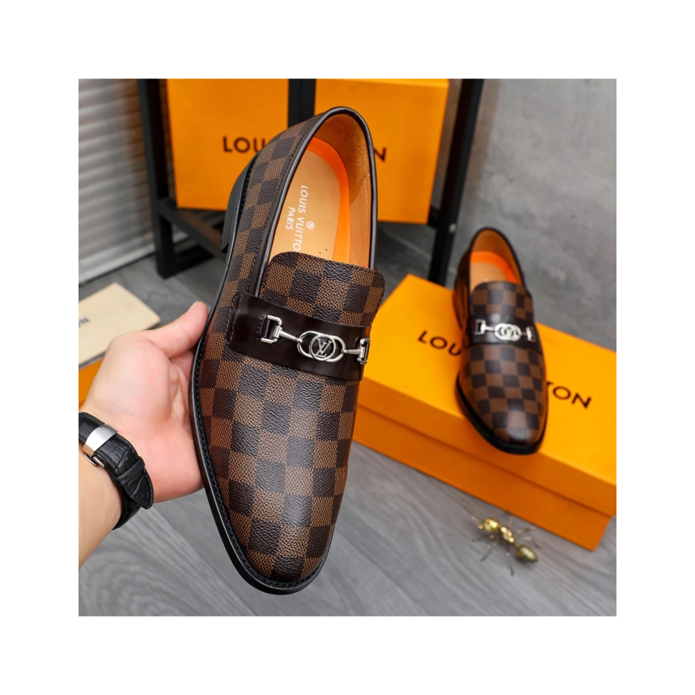 Louis Vuitton leather shoes 110,Louis Vuitton Leather Shoes,LOUIS VUITTON Sneakers,Business Shoes