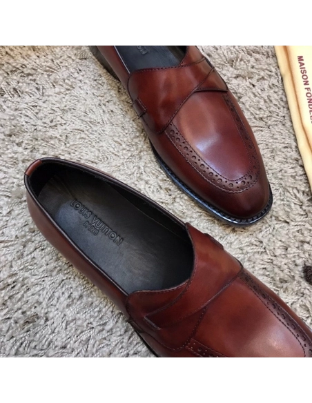 Louis Vuitton leather shoes 114,Louis Vuitton Leather Shoes,LOUIS VUITTON Sneakers,Business Shoes