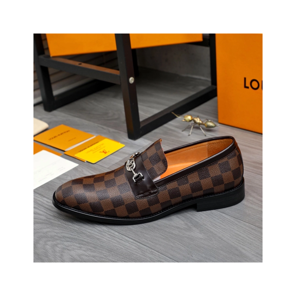 Louis Vuitton leather shoes 110,Louis Vuitton Leather Shoes,LOUIS VUITTON Sneakers,Business Shoes