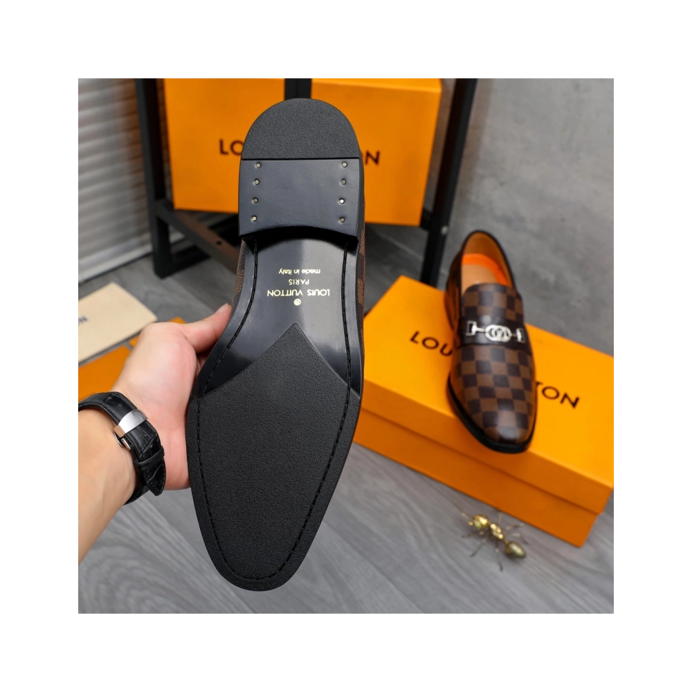 Louis Vuitton leather shoes 110,Louis Vuitton Leather Shoes,LOUIS VUITTON Sneakers,Business Shoes
