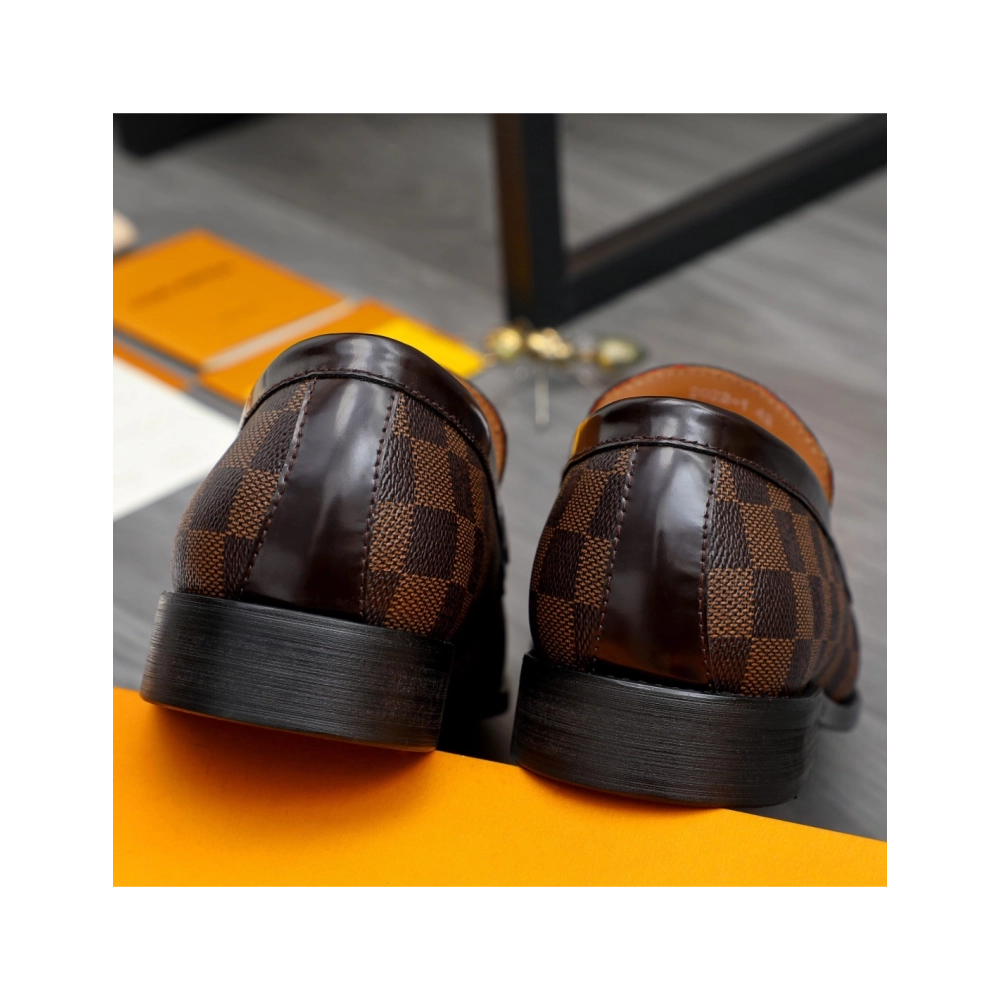Louis Vuitton leather shoes 110,Louis Vuitton Leather Shoes,LOUIS VUITTON Sneakers,Business Shoes