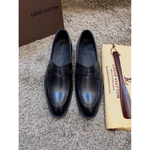 Louis Vuitton leather shoes 115,Louis Vuitton Leather Shoes,LOUIS VUITTON Sneakers,Business Shoes