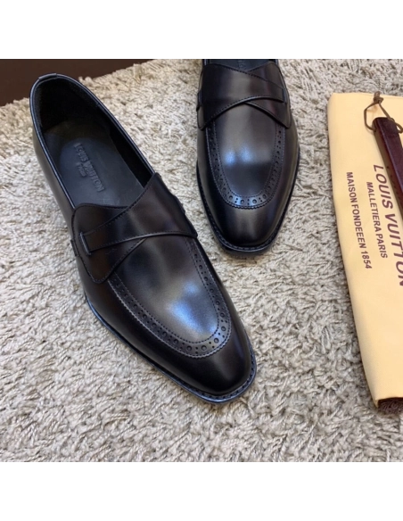 Louis Vuitton leather shoes 115,Louis Vuitton Leather Shoes,LOUIS VUITTON Sneakers,Business Shoes