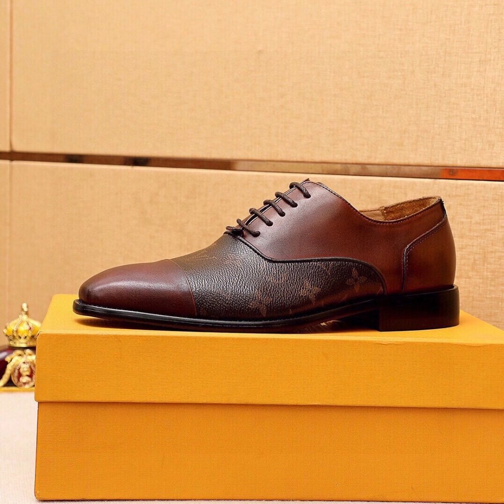 Louis Vuitton leather shoes 116,Louis Vuitton Leather Shoes,LOUIS VUITTON Sneakers,Business Shoes