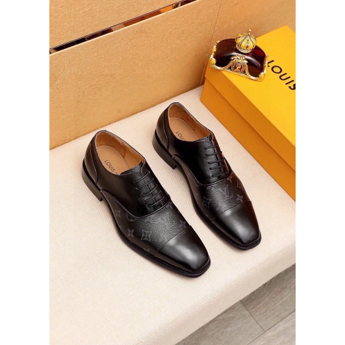 Louis Vuitton leather shoes 117,Louis Vuitton Leather Shoes,LOUIS VUITTON Sneakers,Business Shoes