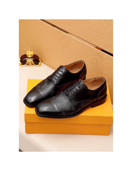 Louis Vuitton leather shoes 117,Louis Vuitton Leather Shoes,LOUIS VUITTON Sneakers,Business Shoes