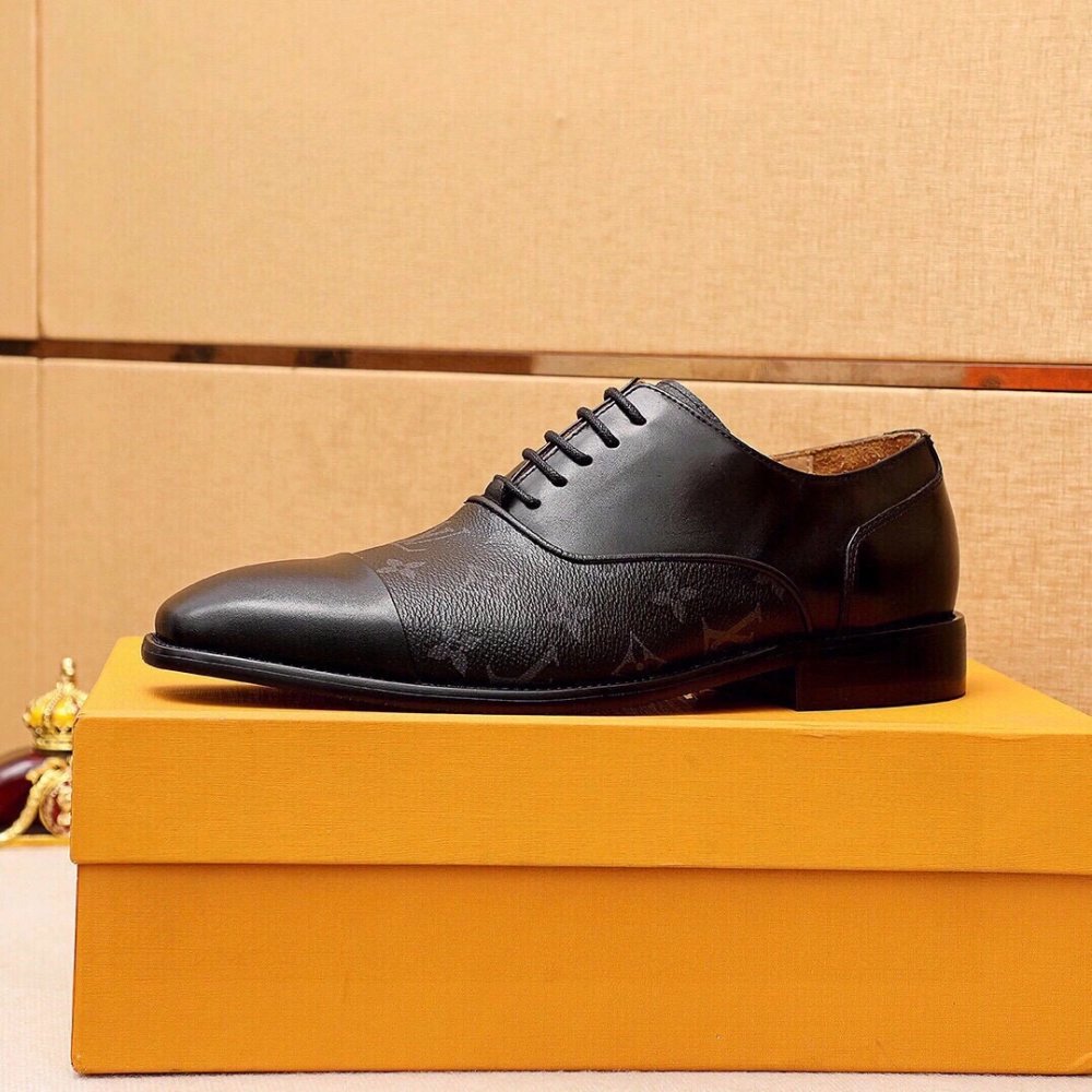 Louis Vuitton leather shoes 117,Louis Vuitton Leather Shoes,LOUIS VUITTON Sneakers,Business Shoes