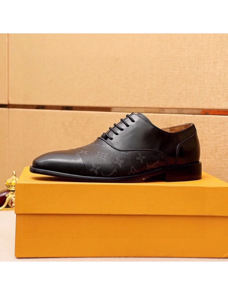 Louis Vuitton leather shoes 117,Louis Vuitton Leather Shoes,LOUIS VUITTON Sneakers,Business Shoes