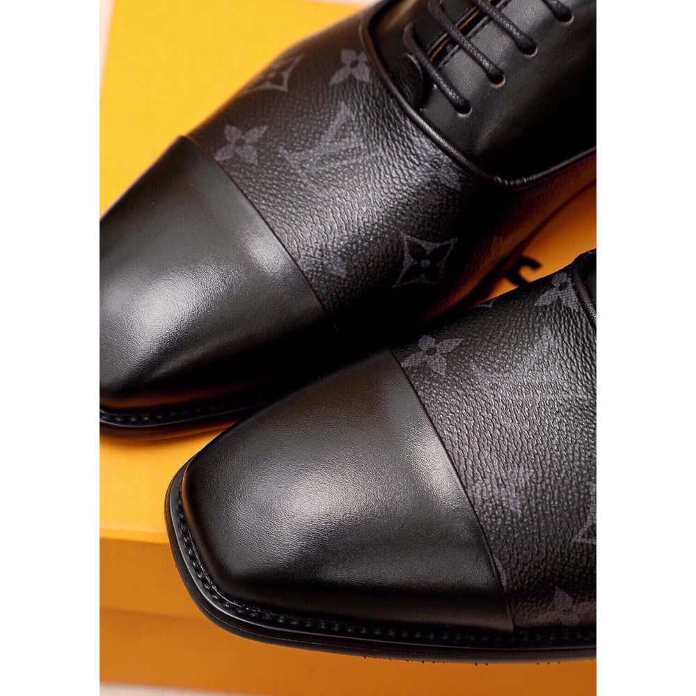 Louis Vuitton leather shoes 117,Louis Vuitton Leather Shoes,LOUIS VUITTON Sneakers,Business Shoes
