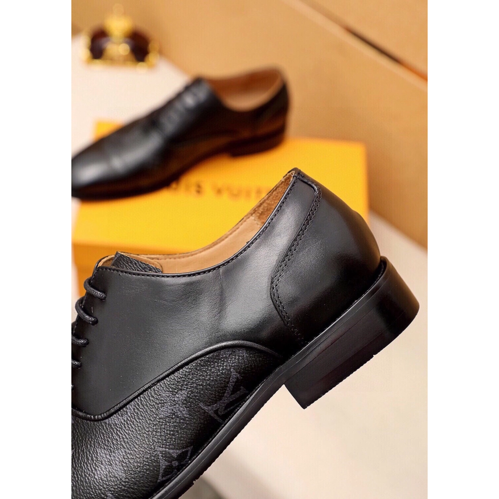Louis Vuitton leather shoes 117,Louis Vuitton Leather Shoes,LOUIS VUITTON Sneakers,Business Shoes