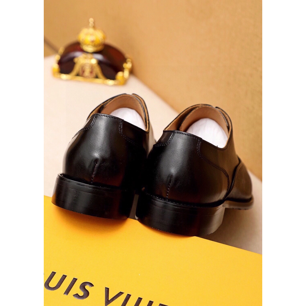 Louis Vuitton leather shoes 117,Louis Vuitton Leather Shoes,LOUIS VUITTON Sneakers,Business Shoes