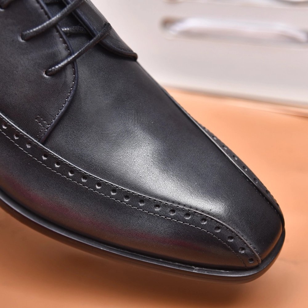 Louis Vuitton leather shoes 122,Louis Vuitton Leather Shoes,LOUIS VUITTON Sneakers,Business Shoes